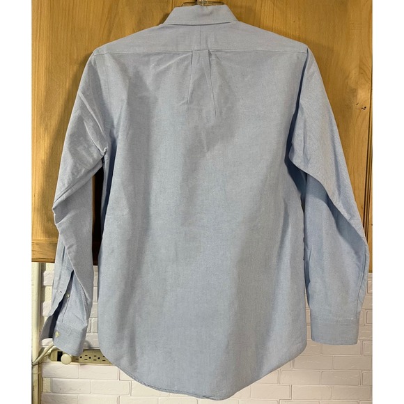 Ralph Lauren Oxford Shirt Mens Medium Blue Long Sleeve Button Down - Picture 2 of 7